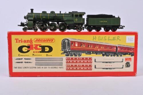 MARKLIN HAMO: A Markiln Hamo 4-6-2 with bogie tender K.Bay.Line, incorrect box, Model No. 3673