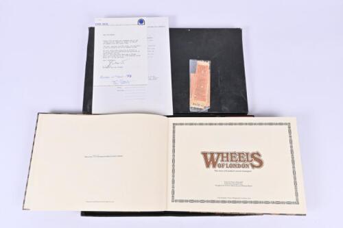 WHEELS OF LONDON: A rare limited edition boxed set Wheels of London: The Story of London's Street Transport