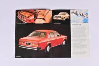 GEMINI: A May 1980 Holden Gemini multi-page fold-out sales brochure - 4