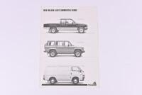 HOLDEN COMMERCIAL: A July 1988 Holden Commercial sales brochure