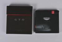 PONTIAC GTO: A 2004 Pontiac GTO sales box with CD-ROM