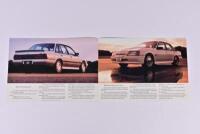 COMMODORE SS: An October 1984 Holden Commodore SS four page colour sales brochure. Commodore SS Group 3 specifications - 2