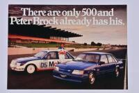 HDT COMMODORE SS GROUP A: An impressive April 1985 HDT Commodore SS Group A sales brochure. HDT cars and Peter Brock picture