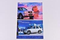 FRONTERA: Two 1999 'The New Holden Frontera V6' sales brochures