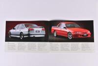 HSV: A July 1996 HSV model range sales brochure - 2