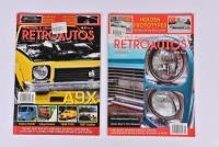 RETROAUTOS: Editions 1 and 2 of 'collectible & classic RETROAUTOS' magazine