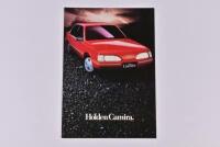 CAMIRA: A January 1986 Holden Camira colour sales brochure