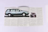 CAMIRA: A January 1986 Holden Camira colour sales brochure - 2