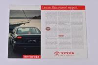 LEXCEN: A Toyota Lexcen colour sales brochure - 4