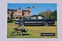 HDT CALAIS LE: An impressive March 1986 HDT Calais LE sales brochure