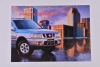FRONTERA: A 2002 Holden Frontera V6 sales sales brochure