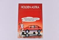 ASTRA: A September 1986 Holden Astra sales brochure