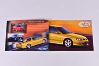 UTE: A 2001 Holden Ute Series II colour sales brochure. Section with HSV Maloo R8 pictures and sales narrative - 2