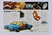 TORANA: A May 1974 'ALL-NEW HOLDEN TORANA 1900 'SL' sales brochure. Superb - 2