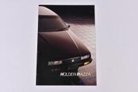 PIAZZA: A March 1986 Holden Piazza sales brochure