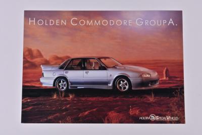 HSV HOLDEN COMMODORE GROUP A: A February 1988 Holden Special Vehicles Commodore Group A (VL) sales brochure