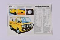 SCURRY: A July 1985 Holden Scurry van sales brochure - 4