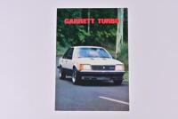 GARRETT TURBO: A 1980 Garrett Turbo colour sales brochure