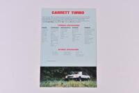 GARRETT TURBO: A 1980 Garrett Turbo colour sales brochure - 3