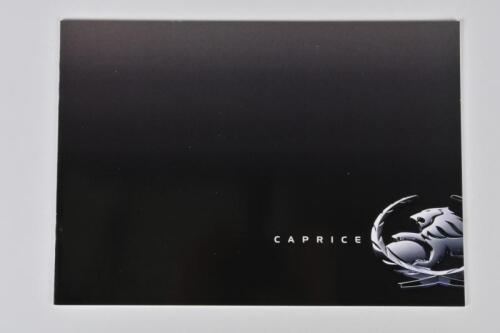 CAPRICE: A August 2003 'CAPRICE' (WK) sales brochure