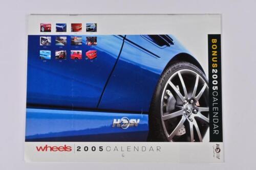 HSV: A 2005 HSV 'wheels' 2005 CALENDAR