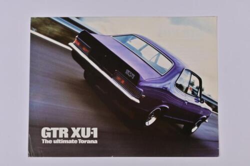 TORANA: A 1970 Holden Torana GTR XU-1 (LC) colour sales brochure. Excellent