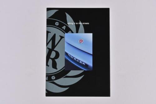 WAYNE GARDNER RACING: A 1995 Wayne Gardner Racing sales brochure - 'taking it to the streets'