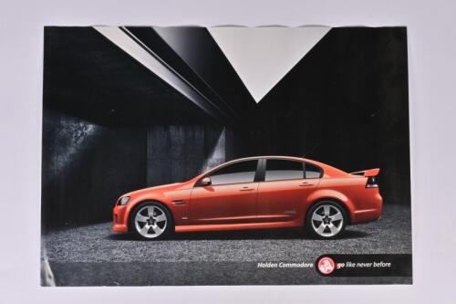 VE COMMODORE SS: A VE Holden Commodore SS poster
