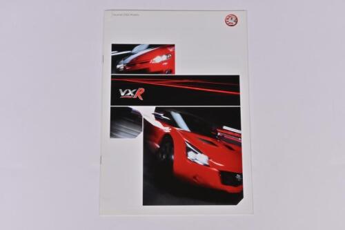 VXR (VAUXHALL): A May 2004 VXR sales brochure