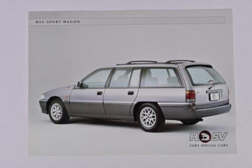 HSV SPORT WAGON: A 1991 HSV Sport Wagon (VP) sales brochure