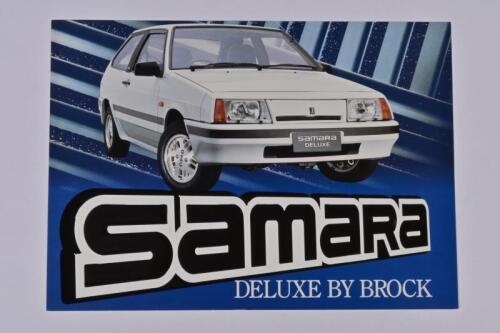 SAMARA: A July 1988 'SAMARA - DELUXE BY BROCK' sales brochure