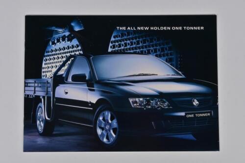 ONE TONNER: A February 2003 Holden One Tonner sales brochure