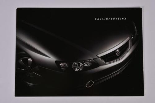HSV SENATOR/CALAIS/BERLINA: A March 2003 Holden Calais/Berlina (VY) sales brochure