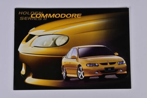 HSV/COMMODORE: A August 2001 Holden Commodore Series II (VX)/HSV XU6, Clubsport, Clubsport R8 sales brochure