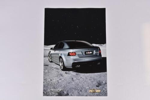 HSV W427: An impressive large format HSV W427 sales brochure