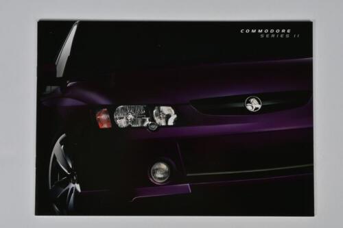 COMMODORE: A August 2003 Holden Commodore Series II (VY) sales brochure