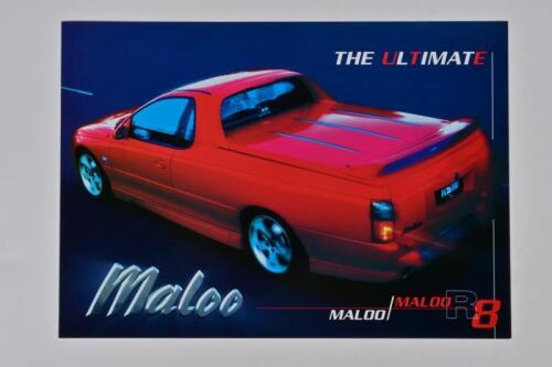MALOO: A HSV Maloo/Maloo R8 colour sales brochure (VY)