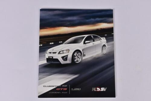 HSV: A high quality April 2008 HSV model range sales brochure