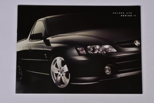 UTE: A February 2004 Holden Ute Series II/HSV Maloo sales brochure