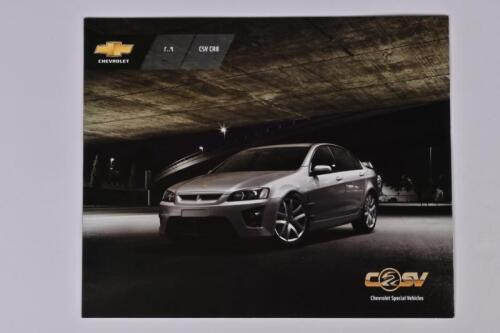CSV: A 2009 Chevrolet Special Vehicles model range sales brochure (E-Series II LS2). Arabic text