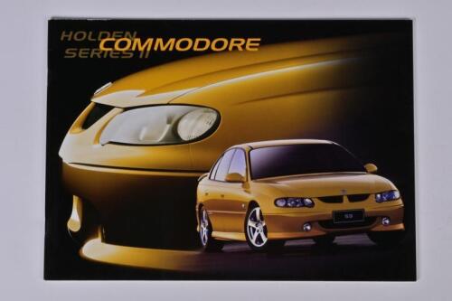 COMMODORE: A August 2001 Holden Commodore Series II (VX) sales brochure