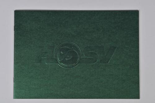 HSV VX: A October 2001 HSV (VX) range sales brochure