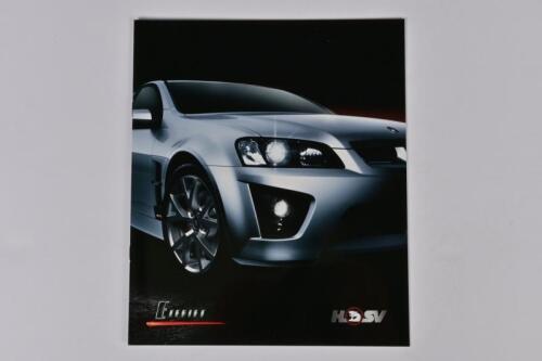 E-SERIES: A August 2006 HSV E Series model range colour sales brochure