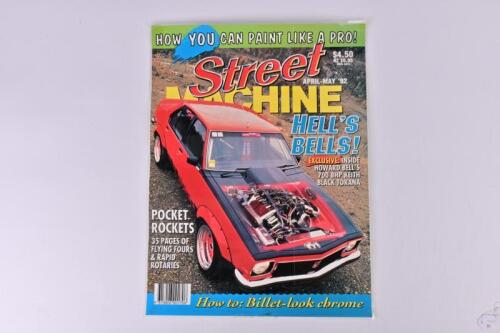 TORANA (STREET MACHINE): A April-May '92 Street Machine front cover promotional poster depicting a Holden Torana SLR 5000 (56.5 cm high x 43cm wide)