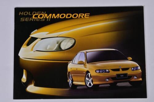 COMMODORE: A March 2002 Holden Commodore Series II (VX) sales brochure
