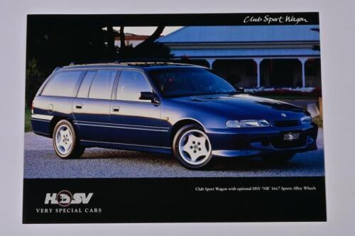 CLUB SPORT WAGON: A HSV Club Sport Wagon colour sales brochure (VR)