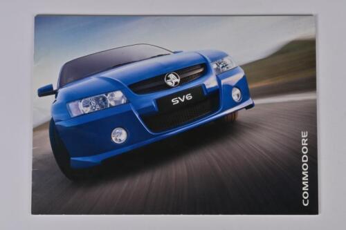COMMODORE: A August 2005 Holden Commodore (VY) sales brochure