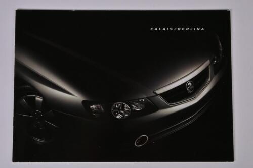 CALAIS/BERLINA: A September 2002 Holden Calais/Berlina Series (VY) sales brochure