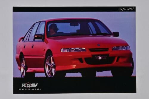 GTS 215i: A June 1994 HSV GTS 215i colour sales brochure