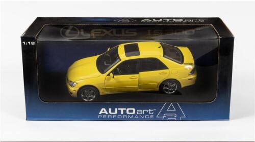 LEXUS: A NOS 1:18 scale Lexus IS 300